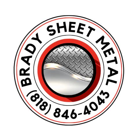 brady sheet metal burbank|BRADY SHEET METAL INC. .